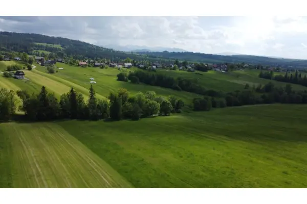 nowotarski, Czarny Dunajec, Czerwienne, działka Na Podhalu