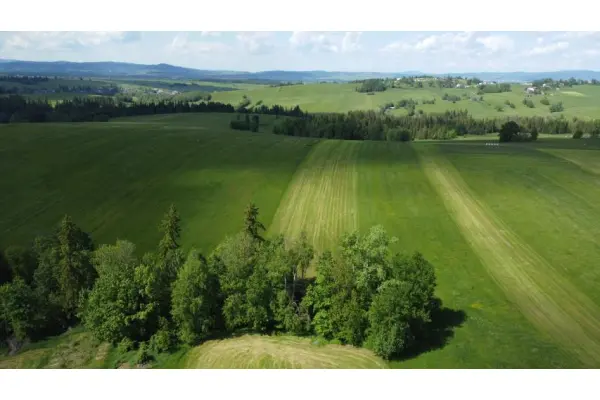 nowotarski, Czarny Dunajec, Czerwienne, działka Na Podhalu