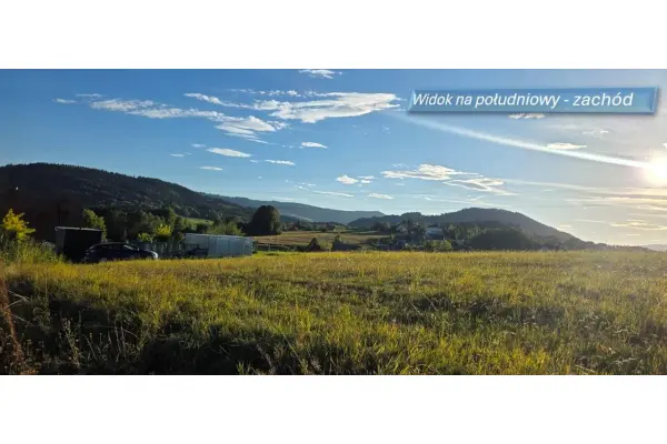 limanowski, Limanowa, Siekierczyna, Beskid, działka 5900 m2