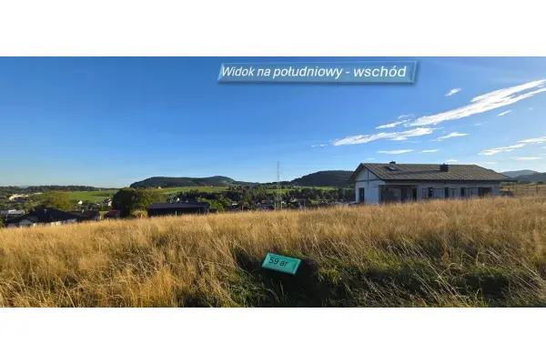 limanowski, Limanowa, Siekierczyna, Beskid, działka 5900 m2