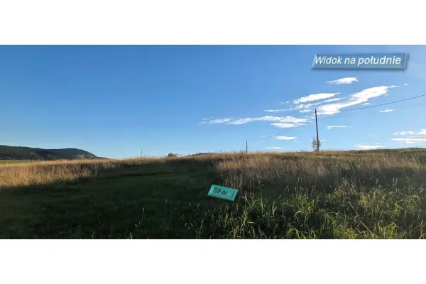 limanowski, Limanowa, Siekierczyna, Beskid, działka 5900 m2