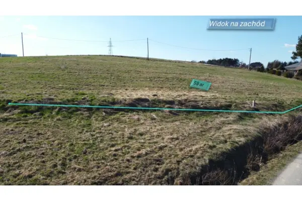 limanowski, Limanowa, Siekierczyna, Beskid, działka 5900 m2