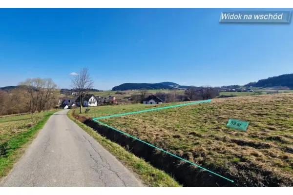 limanowski, Limanowa, Siekierczyna, Beskid, działka 5900 m2