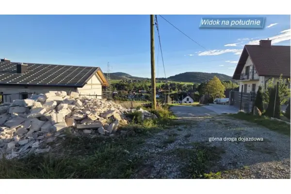 limanowski, Limanowa, Siekierczyna, Beskid, działka 5900 m2