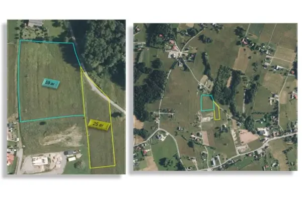 limanowski, Limanowa, Siekierczyna, Beskid, działka 5900 m2