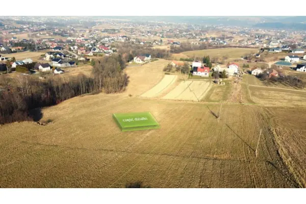 Nowy Sącz, Poręba Mała, budowlana działka z panoramą Nowego Sącza