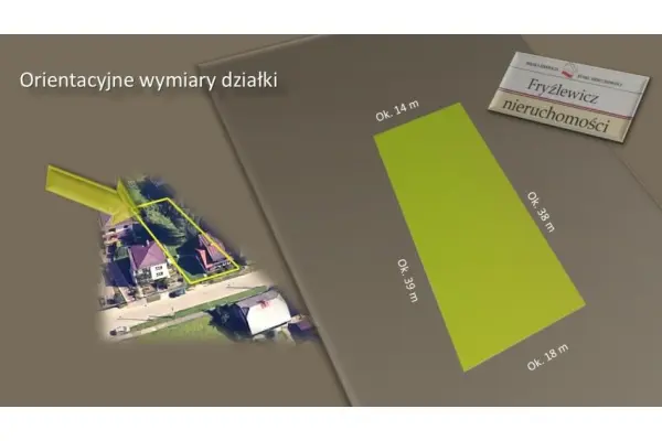 Nowy Sącz, Millenium, działka inwestycyjna dla 3.kondygnacyjnego budynku