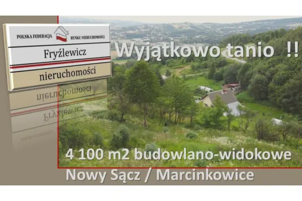 Nowy Sącz, małopolskie, Działka na sprzedaż