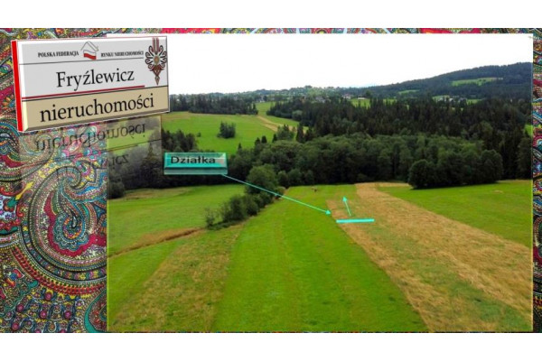 małopolskie, nowotarski, Czarny Dunajec, Stare Bystre, tania działka na Podhalu