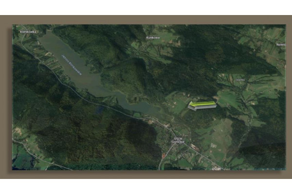 gorlicki, Uście Gorlickie, Na południu, budowlane 970 arów