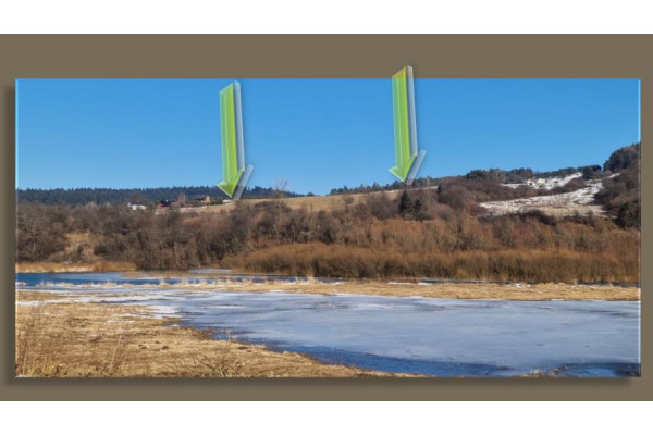 gorlicki, Uście Gorlickie, Na południu, budowlane 970 arów