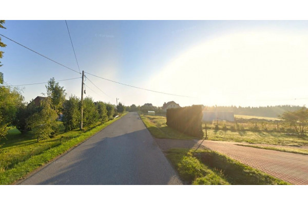 nowosądecki, Grybów, Stara Wieś, budowlana pod lasem, pod Grybowem