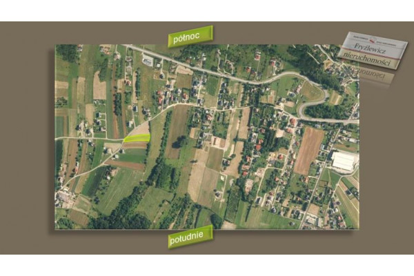 Nowy Sącz, działka z panoramą przed Nowym Sączem